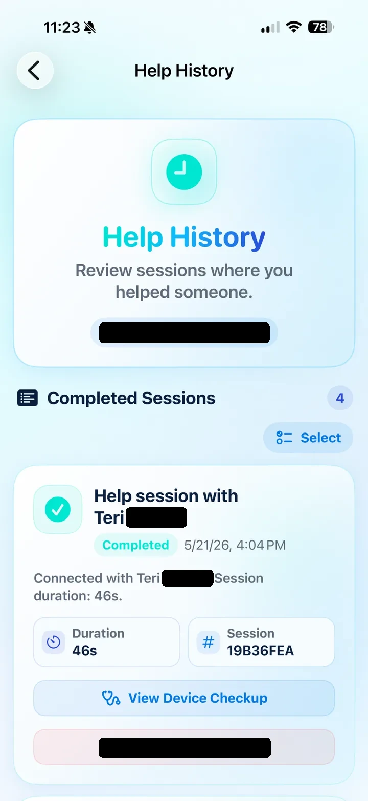 Help History