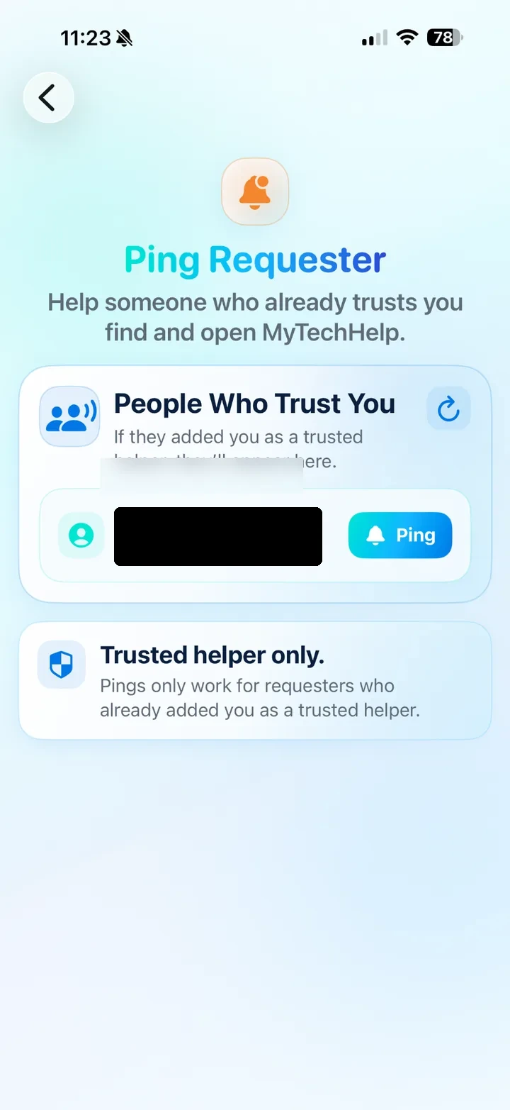 Ping Requester list